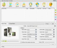 Ultra Zune Video Converter screenshot
